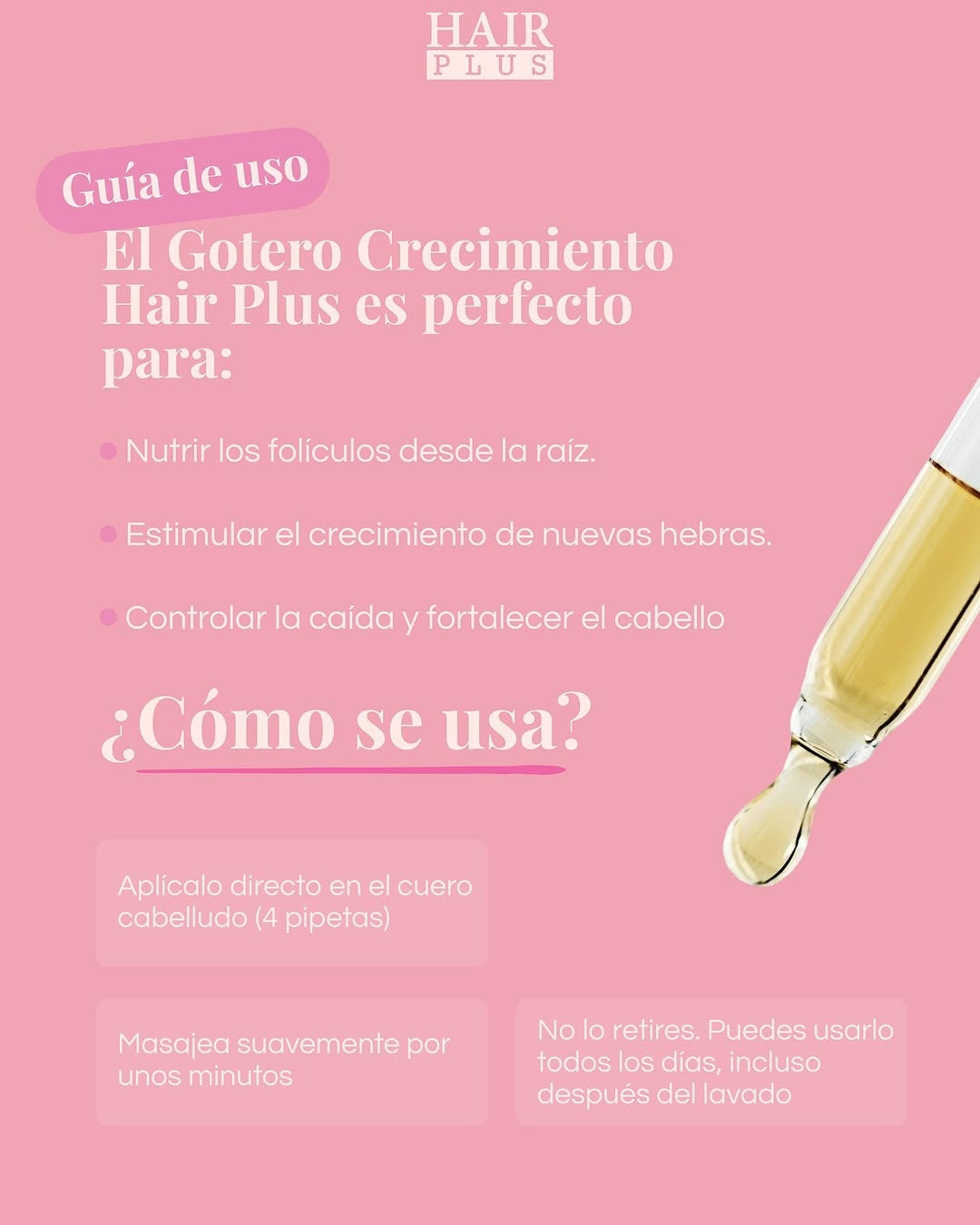 Gotero para el Crecimiento 4 fl oz