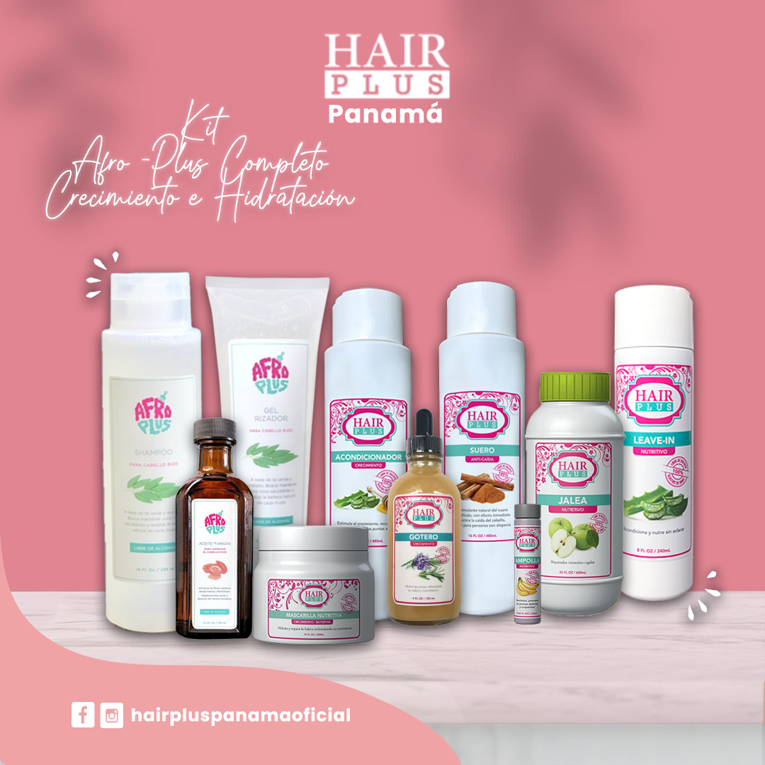 KIT AFRO-PLUS COMPLETO CRECIMIENTO