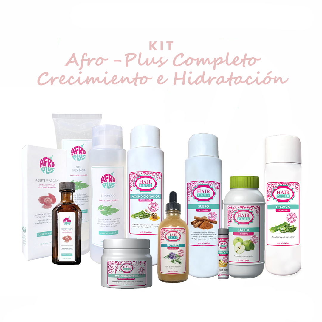 KIT AFRO-PLUS COMPLETO CRECIMIENTO