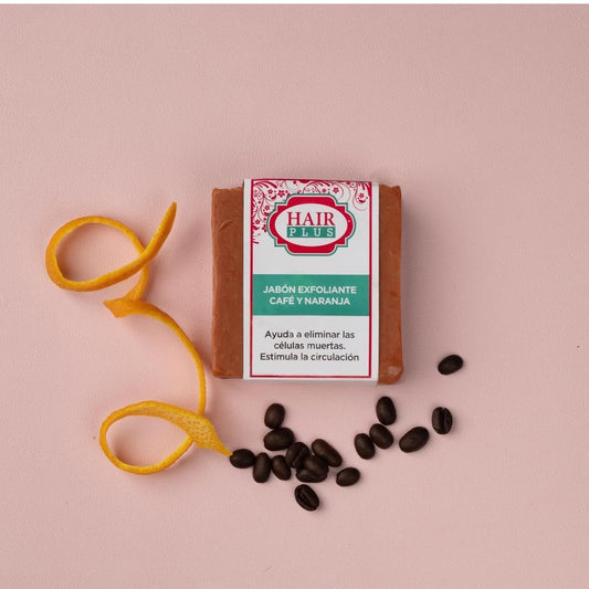 Jabón Exfoliante de Café y Naranja